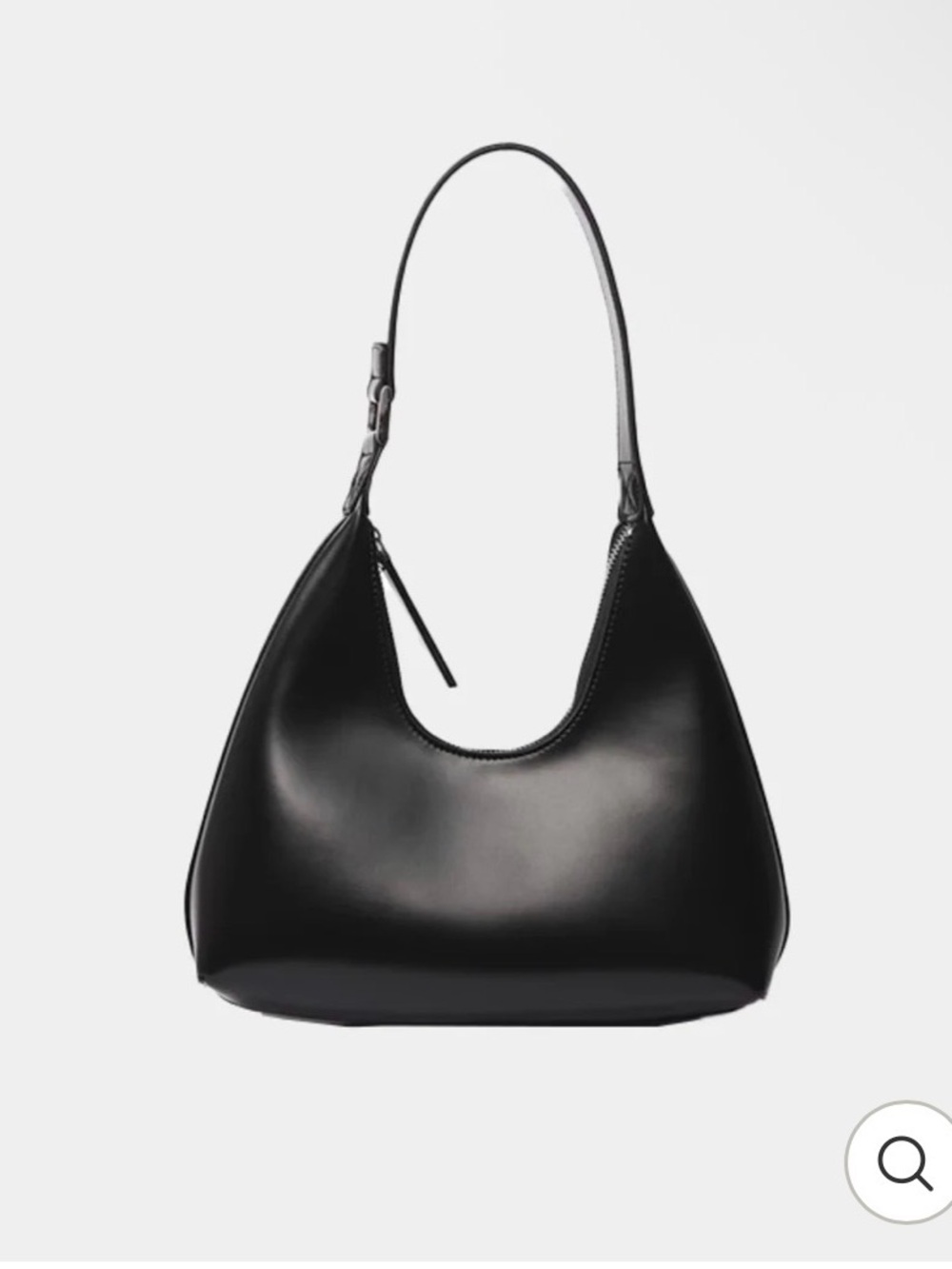 Bob Ore Alexia Bag - Black Leather Shoulder Bag